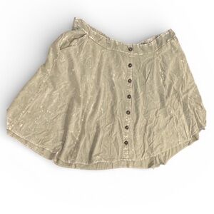 Torrid  Acid wash Sage green skirt
